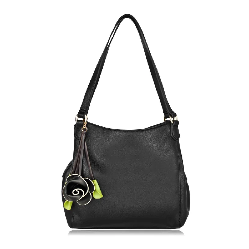 Ladies' dumpling bag buying guide -Espe Lauren Hobo Black Shoulder Bag (Women's)