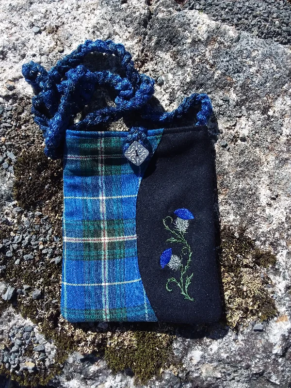 Ladies' wallet craftsmanship -Wee Purse~Canadian Tartans