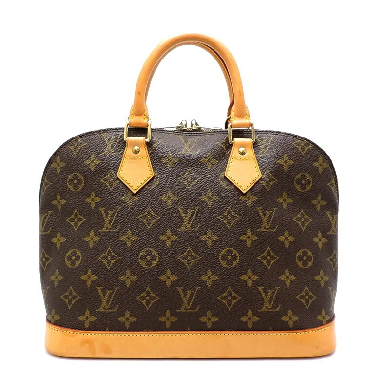 Louis Vuitton Brown Canvas Alma handbag bag