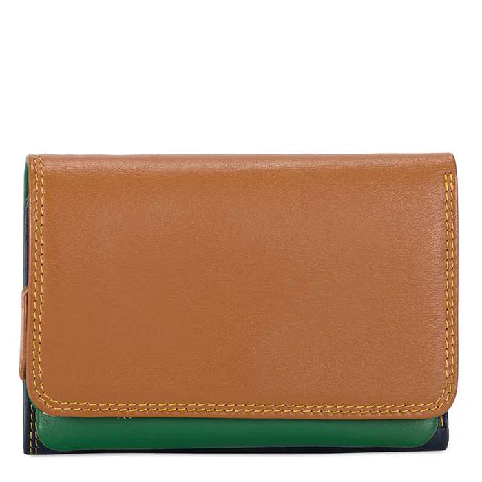 Ladies' wallet stock -Trifold Purse Wallet in Bosco