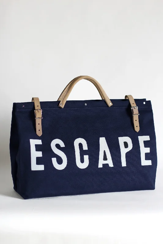 Forestbound ESCAPE Canvas Utility Bag in Navy