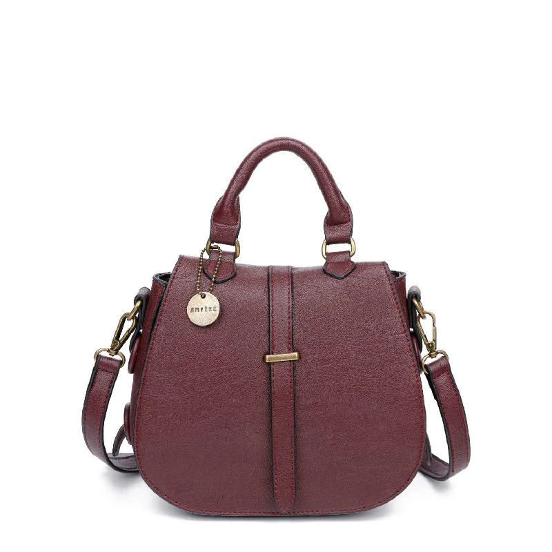 Ladies' crossbody bag influencer -The Carli Crossbody - Wine