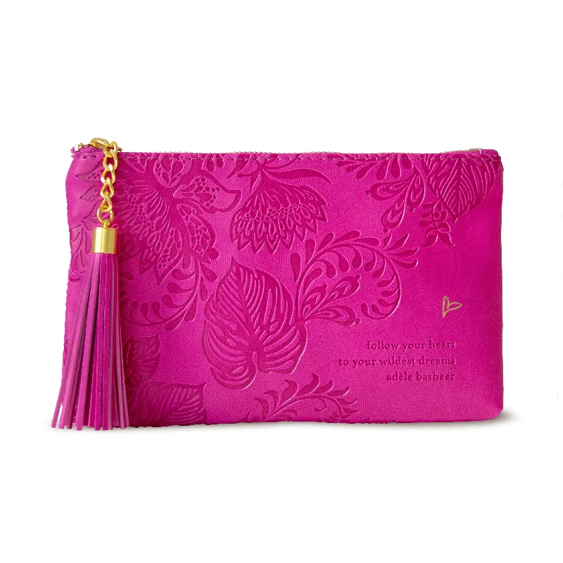 Ladies' wallet ratings -Follow Your Heart Essentials Purse - Positively Pink