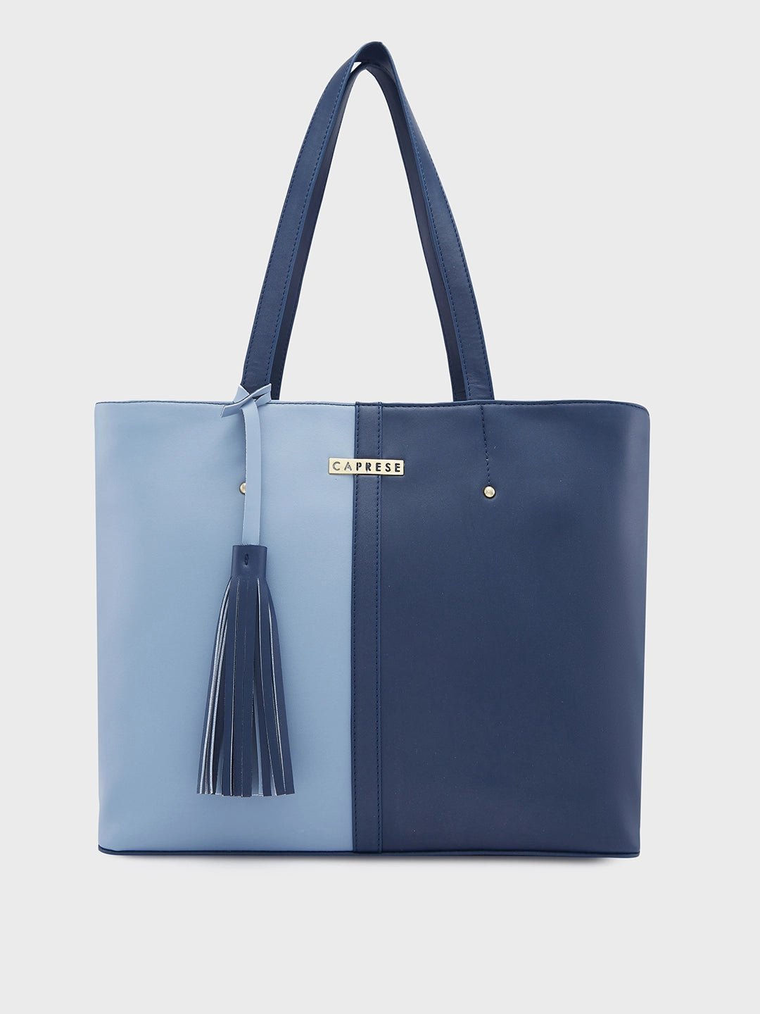 Ladies Tote Bag Simple Chic -Caprese Sabreen Tote Large Blue & Navy