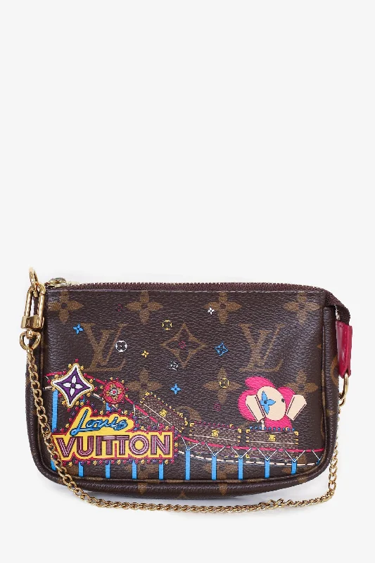 Ladies Handbag Party Style -Louis Vuitton 2020 Monogram Christmas Animation Pochette