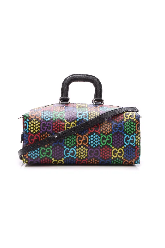 GG Psychedelic Convertible Small Duffle Backpack