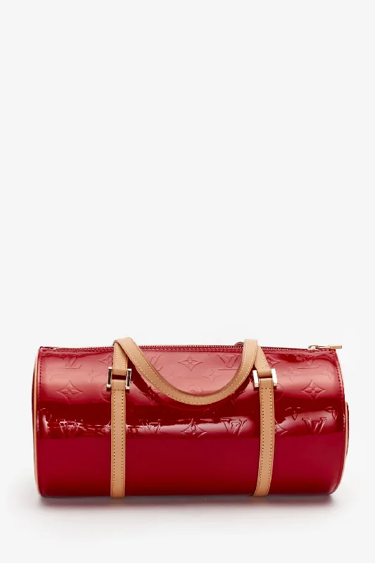 Ladies Handbag Eco Chic -Louis Vuitton Red Vernis Monogram Papillon 30 Bag