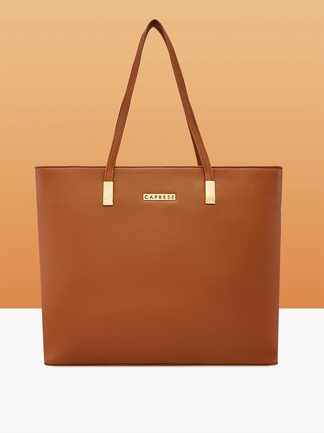 Ladies Tote Bag Urban Style -Caprese Alicie Tote Large Tan