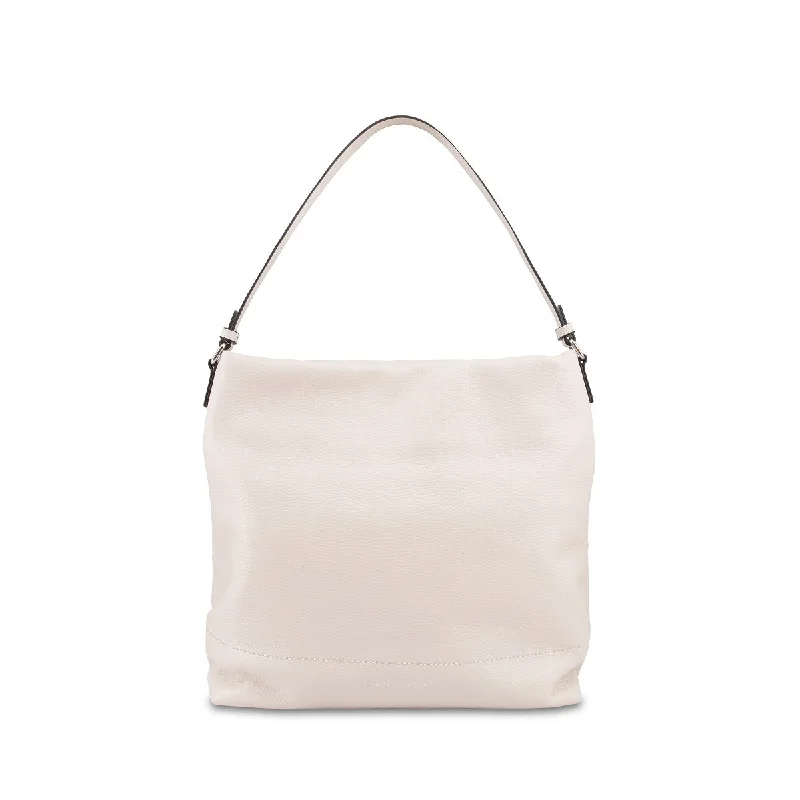 Ladies' dumpling bag coordinated look -Savannah Leather Hobo