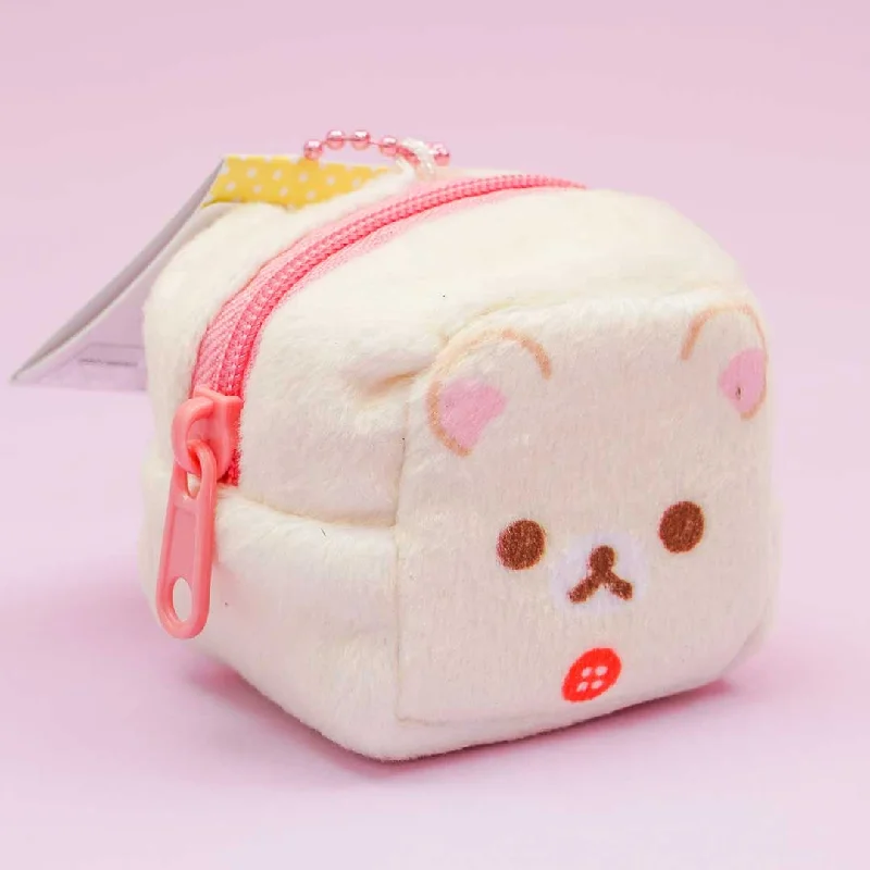 Ladies' wallet sleeve -Korilakkuma Mini Cube Coin Purse