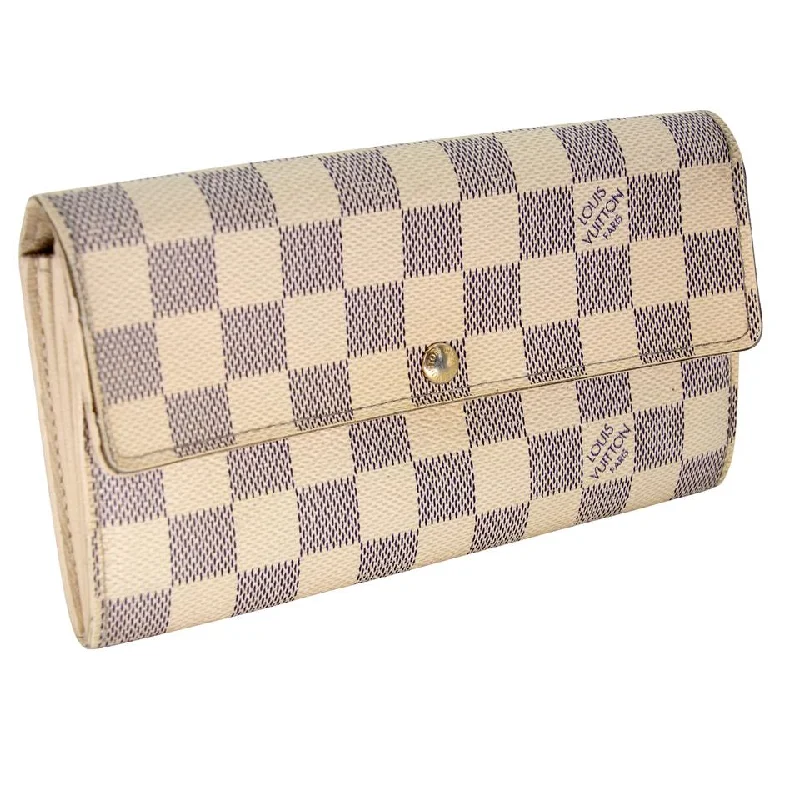 Louis Vuitton Azur Canvas Sarah Damier Wallet LV-0310N-0066