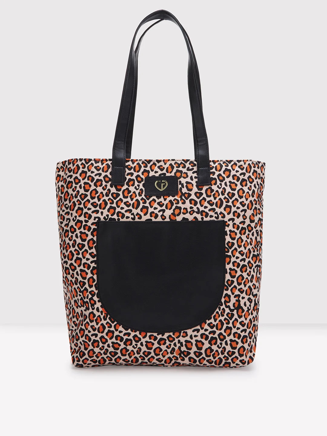 Ladies Tote Bag High Fashion -Caprese Karel Tote Large Orange