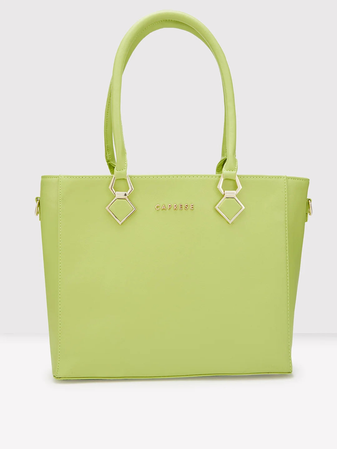 Ladies Tote Bag Animal Print -Caprese Lydia Tote Medium Lime