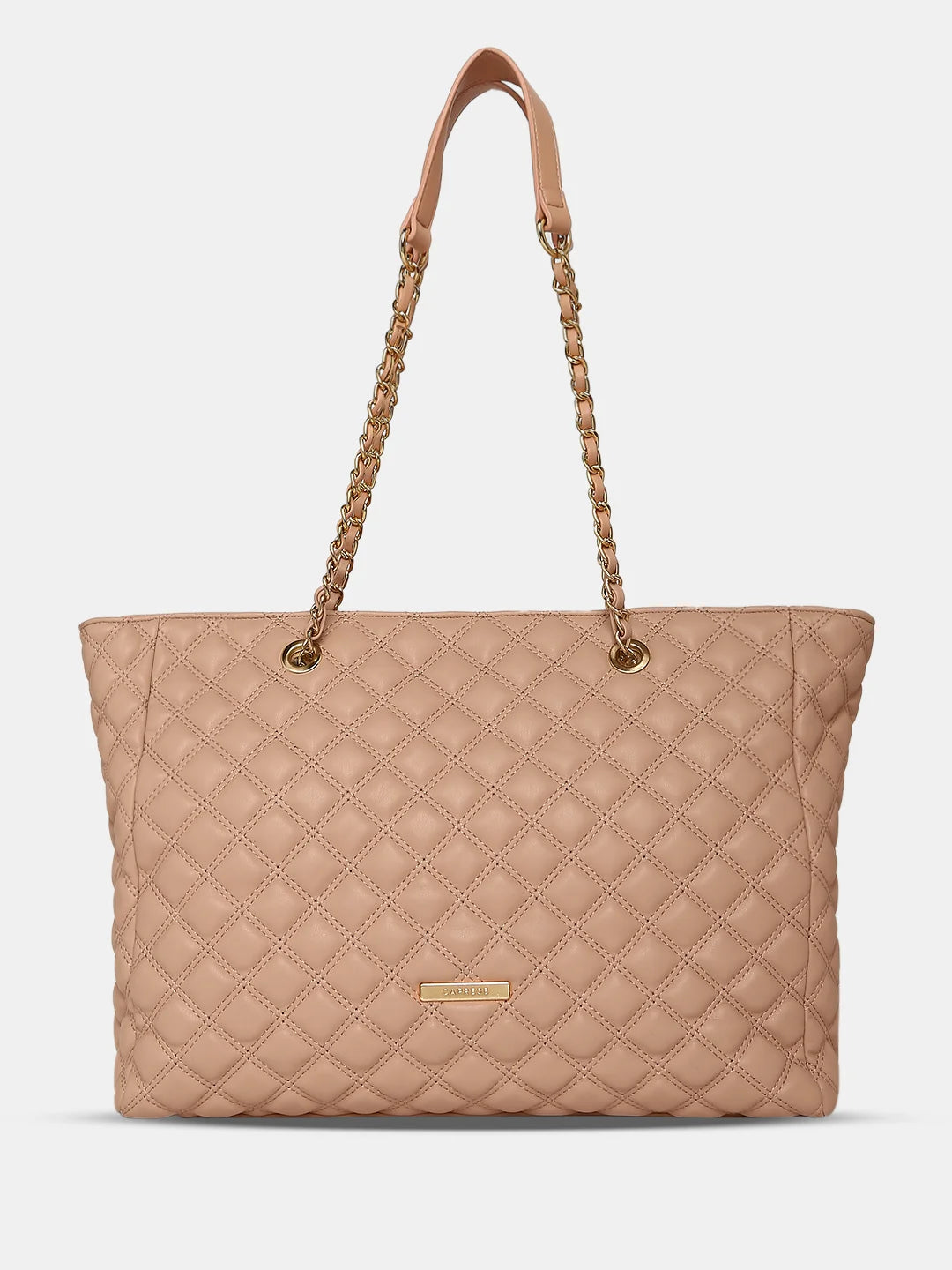 Ladies Tote Bag Lightweight Style -Caprese Cuddy Tote Large Blush