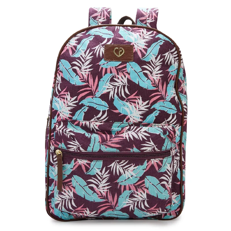 Caprese Shay Laptop Backpack Large Plum