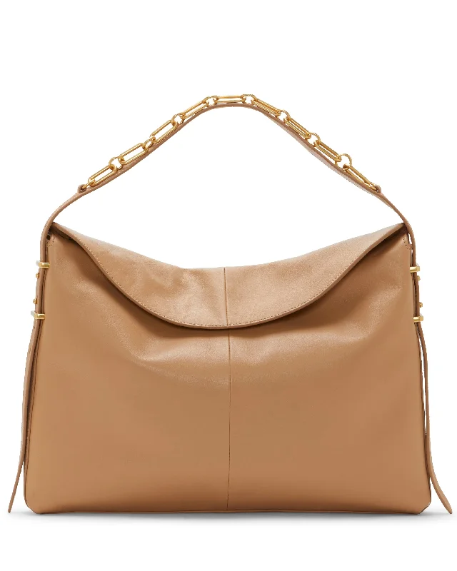 Ladies' dumpling bag luxury brand -Letta Hobo Bag