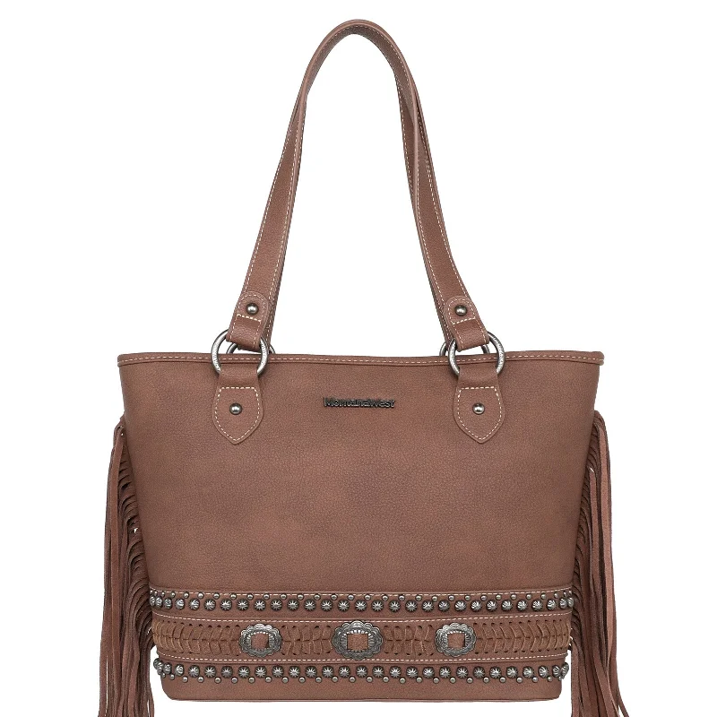 Ladies Handbag Modern Classic -MW1152G-8317 Montana West Concho Collection Concealed Carry Tote