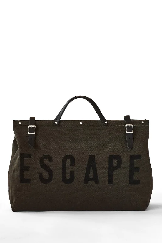 Forestbound ESCAPE Canvas Utility Bag in Olive