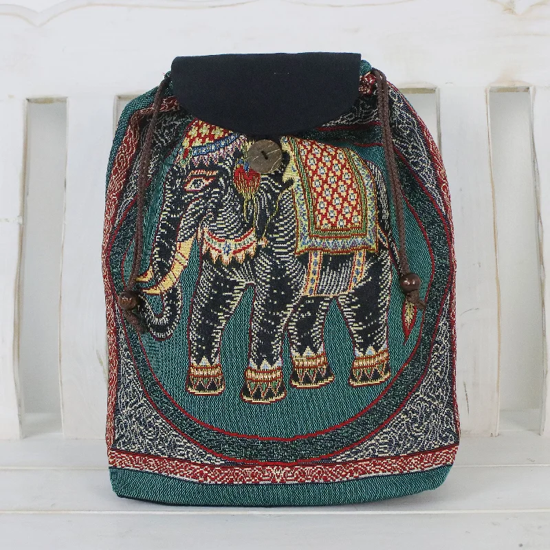 Northern Thai Forest Cotton Backpack