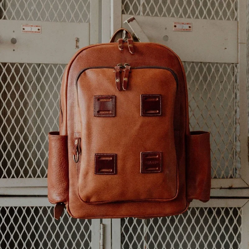 Leather Rover Backpack - Brown