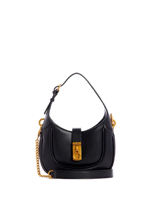 Ladies' dumpling bag style subscription -Black Maimie Mini Hobo Bag