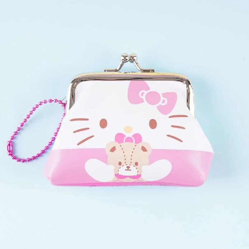 Ladies' wallet retro -Hello Kitty Friend Hug Clasp Coin Purse