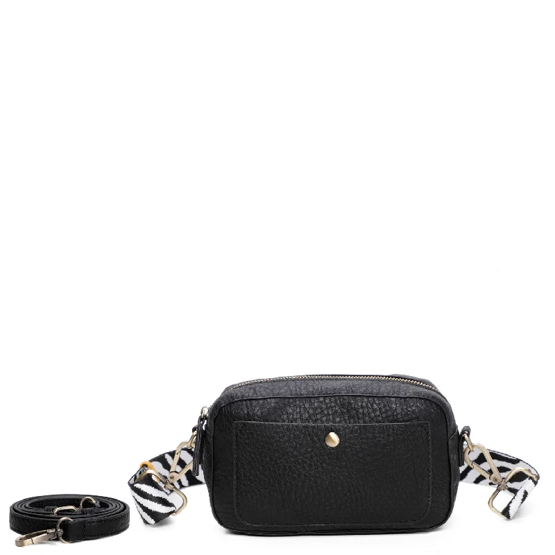 Ladies' crossbody bag protection -The Sustainable Betty Crossbody - Black