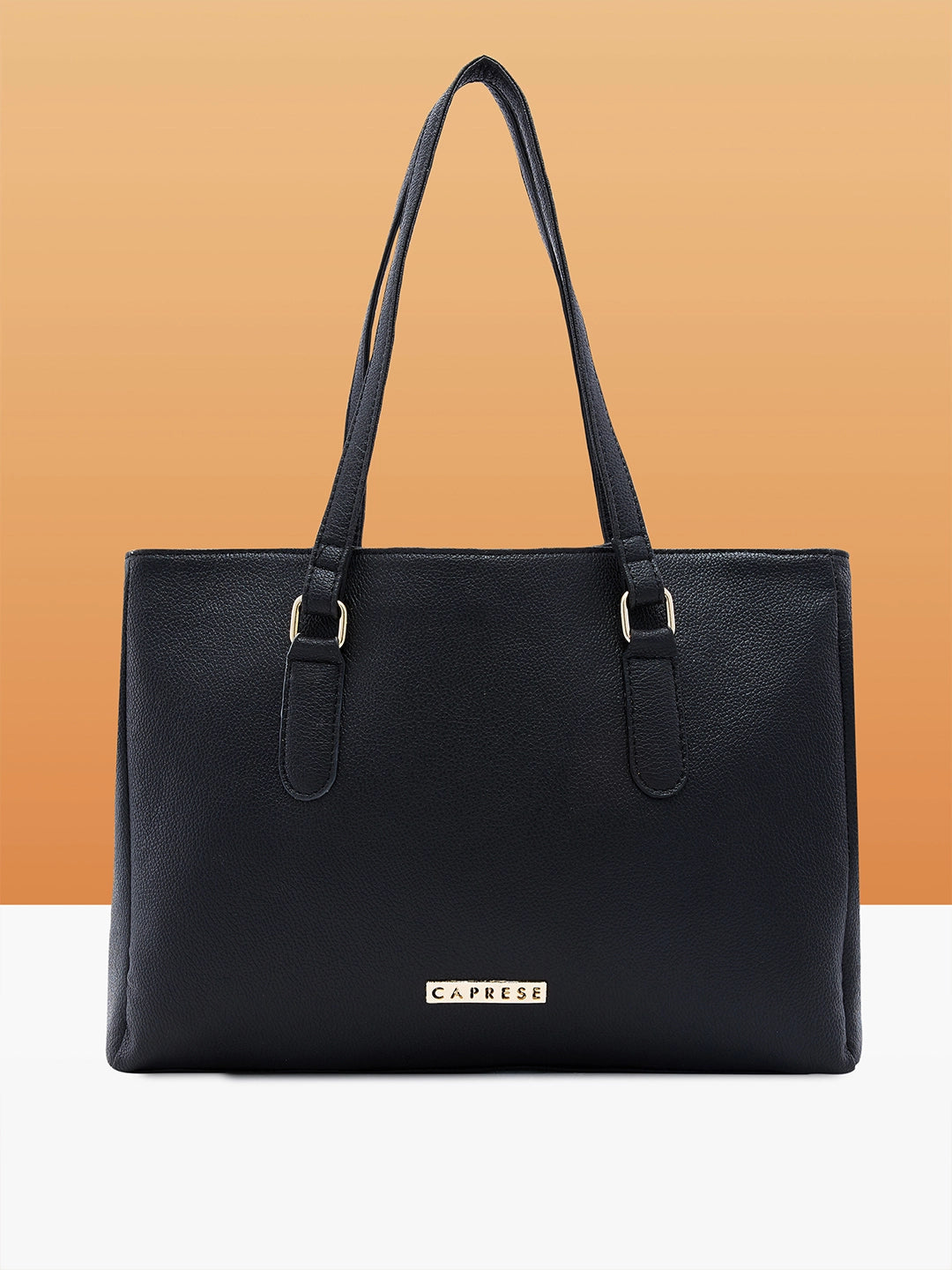 Ladies Tote Bag Reversible Style -Caprese Jolie Tote Medium Black