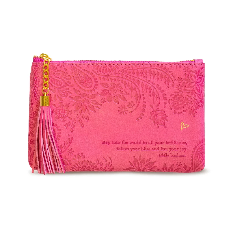 Ladies' wallet pros -Follow Your Bliss Essentials Purse - Persian Pink