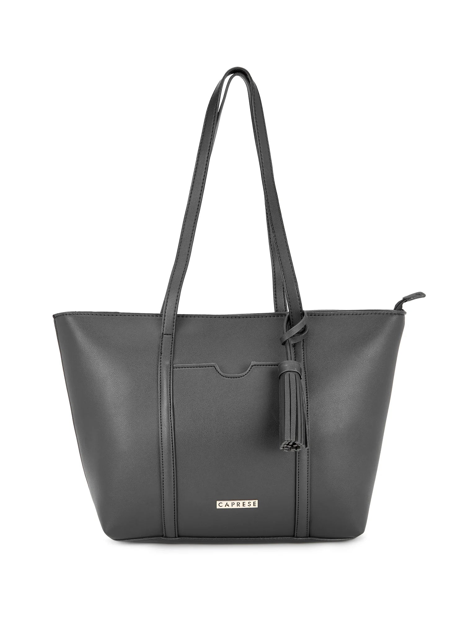 Ladies Tote Bag Easy Clean -Caprese Candice Tote Large Black