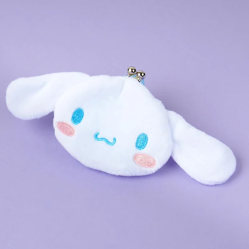 Ladies' wallet reservation -Cinnamoroll Fluffy Gamaguchi Coin Purse