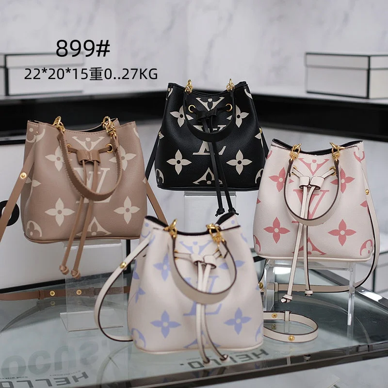 Ladies Bucket Bag Designer Look -Louis vuitton handbag ( bucket bag)