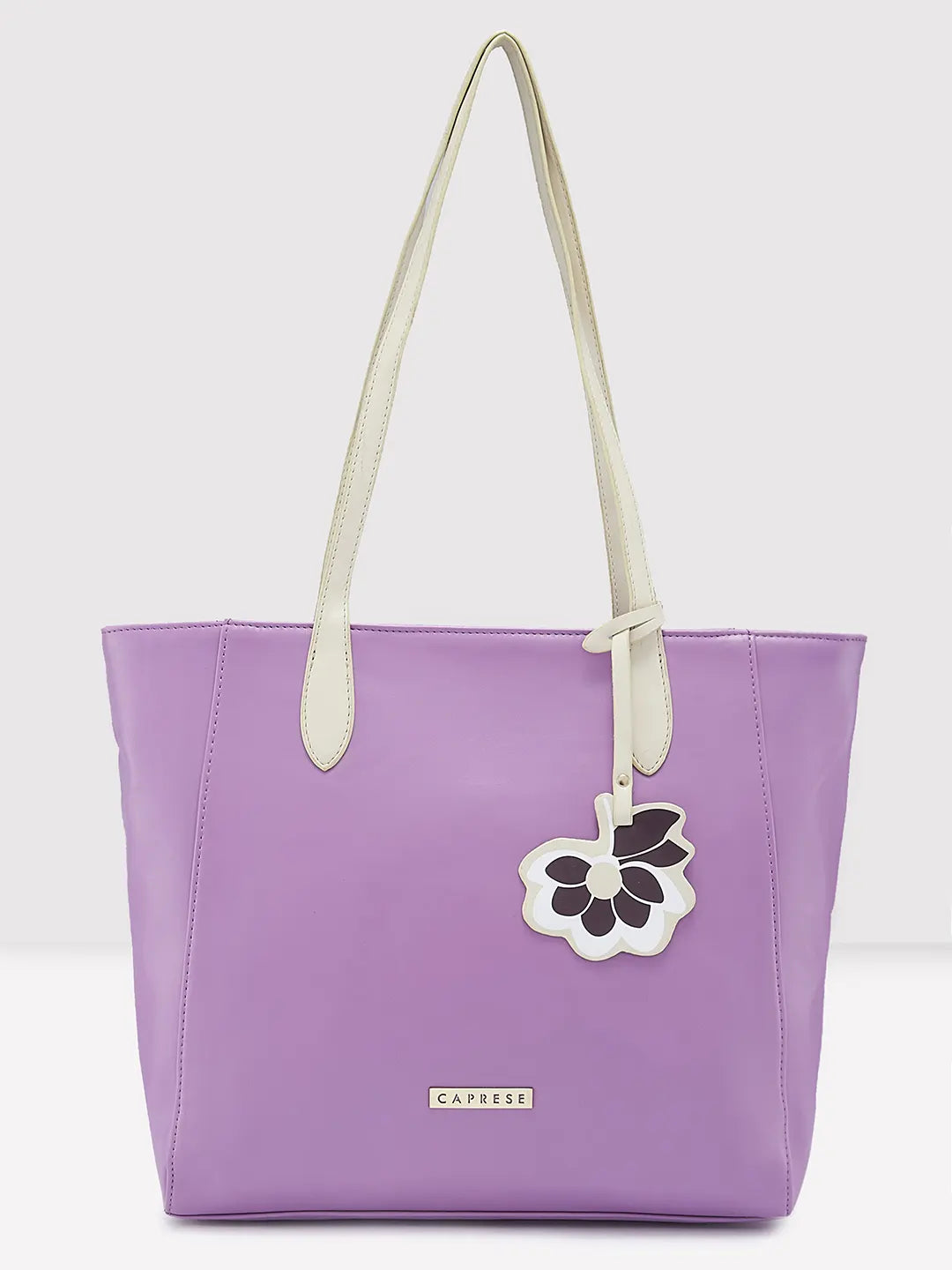 Ladies Tote Bag Stylish Straps -Caprese Sunshine Tote Medium Mauve