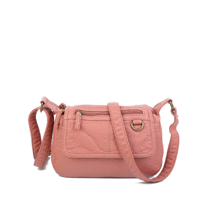 Ladies' crossbody bag investment -The Willma Crossbody - Peach