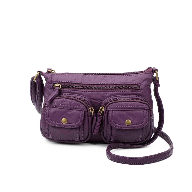 Ladies' crossbody bag competitors -The Bethany Crossbody - Purple