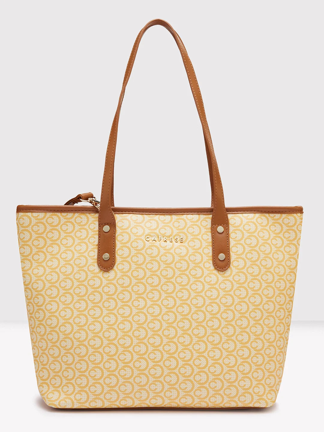 Ladies Tote Bag Beach Companion -Caprese Callie Tote Large Tan