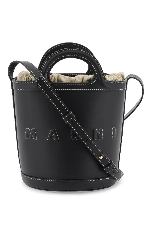 Ladies Bucket Bag Soft Leather -Marni small 'tropicalia' bucket bag