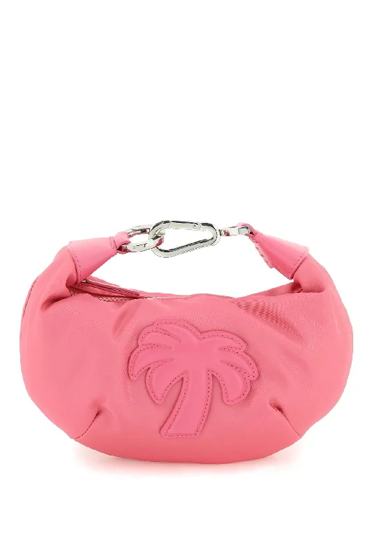 Ladies' dumpling bag special occasion -Palm angels hobo palm mini handbag