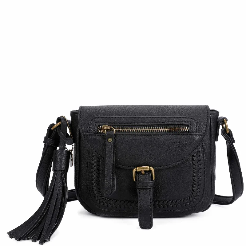 Ladies' crossbody bag delivery -Harper Crossbody - Black