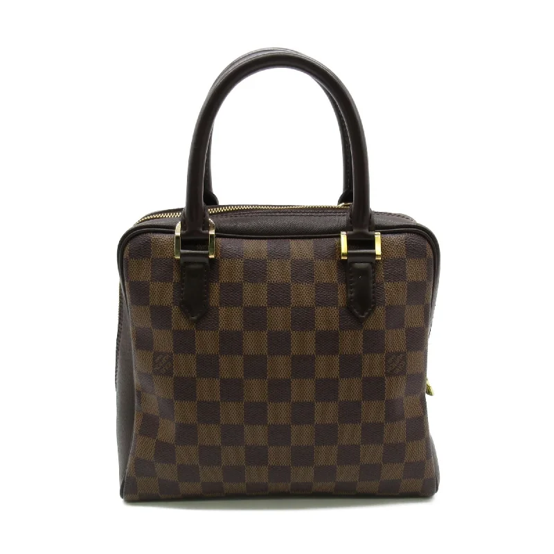 LOUIS VUITTON Brera handbag Brown Ebene Damier PVC coated canvas N51150