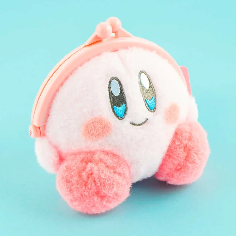 Ladies' wallet clasp -Kirby Fluffy 3D Coin Purse