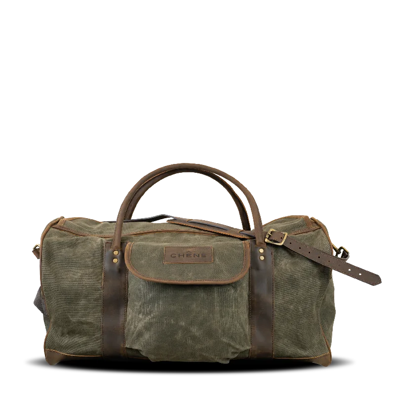 Waxed Canvas Medium Duffle Bag